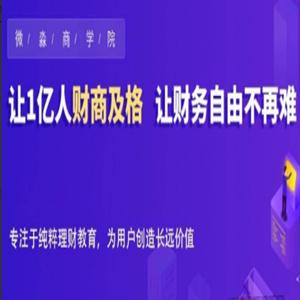 微淼商学院封贺的理财进阶视频课,财务自由系统操作 完整版