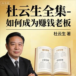 杜云生全集-杜云生《如何成为赚钱老板》